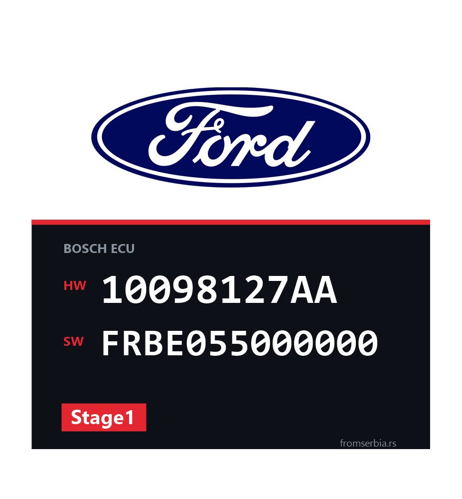 Ford Galaxy 10098127AA FRBE055000000 Stage1 tuning file