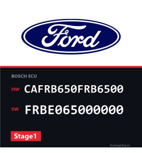 Ford Mondeo CAFRB650FRB6500 FRBE065000000 Stage1 tuning file