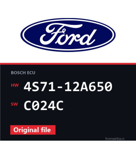 Ford Mondeo 4S71-12A650 C024C original ECU file