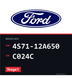 Ford Mondeo 4S71-12A650 C024C Stage1 tuning file