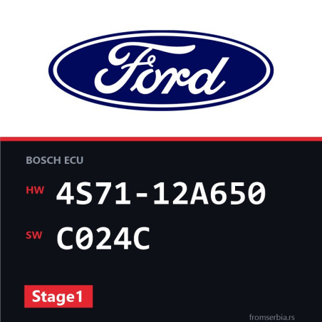 Ford Mondeo 4S71-12A650 C024C Stage1 tuning file