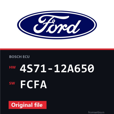 Ford Mondeo 4S71-12A650 FCFA original ECU file