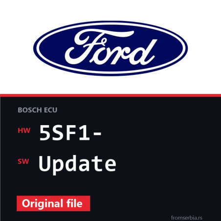 Ford Mondeo 5SF1- Update original ECU file