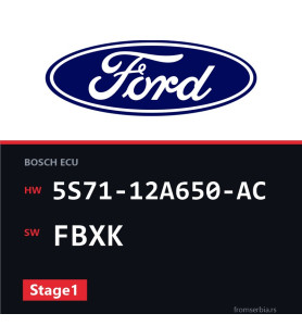 Ford Mondeo 5S71-12A650-AC FBXK Stage1 tuning file
