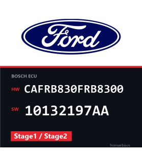 Ford Smax CAFRB830FRB8300 10132197AA Stage1 / Stage2 tuning file