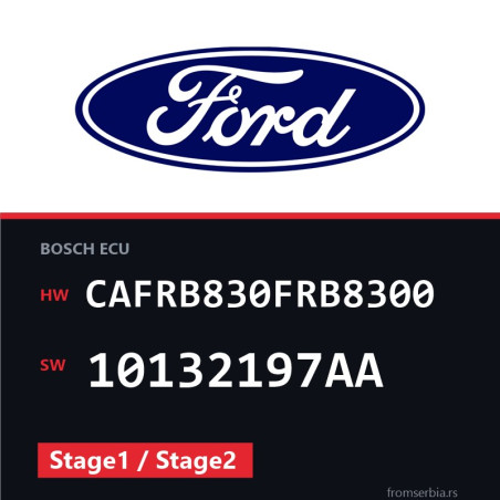 Ford Smax CAFRB830FRB8300 10132197AA Stage1 / Stage2 tuning file