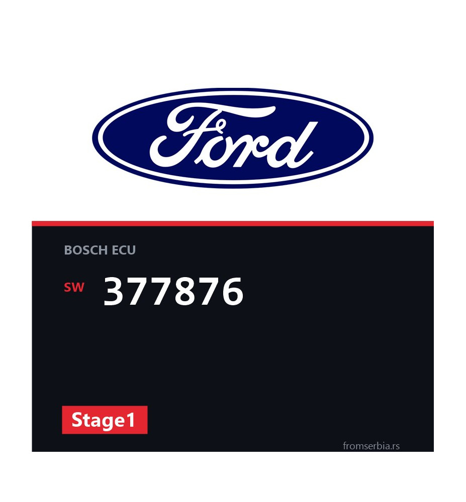 Ford Focus 377876 Stage1 tuning file