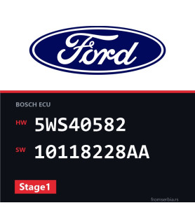 Ford Focus 5WS40582 10118228AA Stage1 tuning file