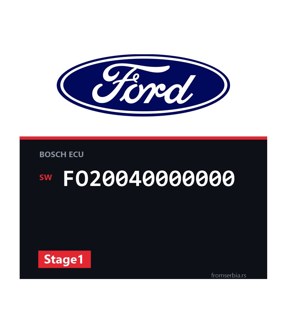 Ford Focus FO20040000000 Stage1 tuning file