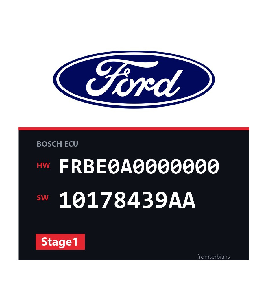 Ford Galaxy FRBE0A0000000 10178439AA Stage1 tuning file
