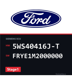 Ford Galaxy 5WS40416J-T FRYE1M2000000 Stage1 tuning file