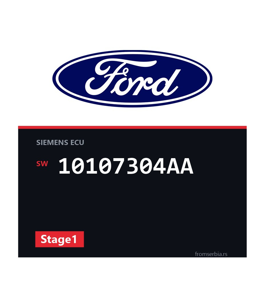 Ford Mondeo 10107304AA Stage1 tuning file