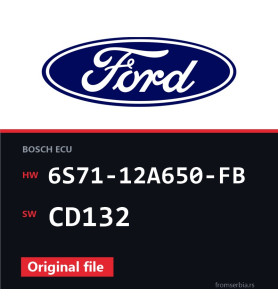 Ford Mondeo 6S71-12A650-FB CD132 original ECU file