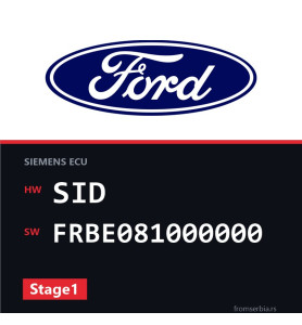 Ford Mondeo SID FRBE081000000 Stage1 tuning file