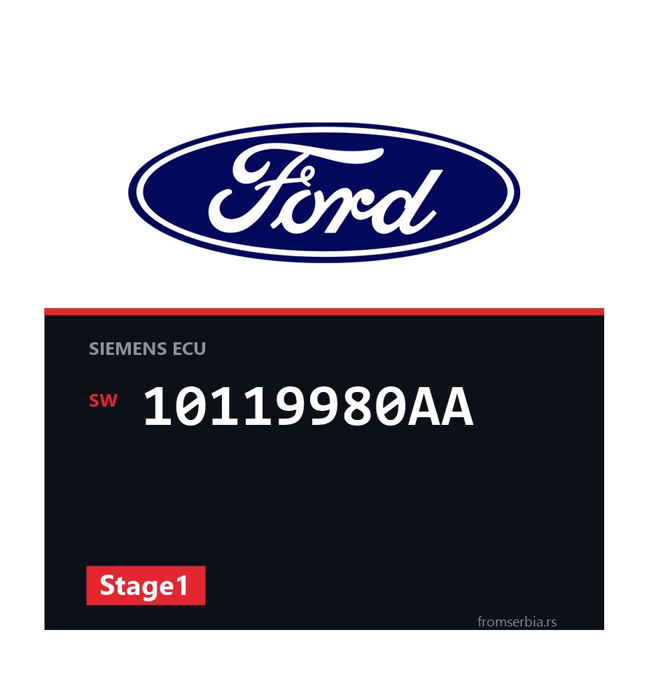 Ford Smax 10119980AA Stage1 tuning file