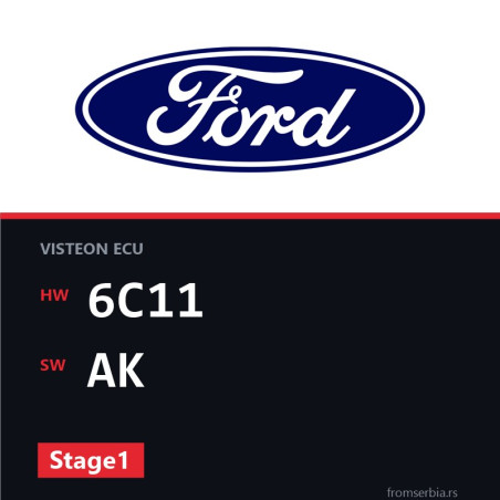 Ford Transit 6C11 AK Stage1 tuning file
