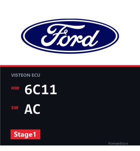 Ford Transit 6C11 AC Stage1 tuning file