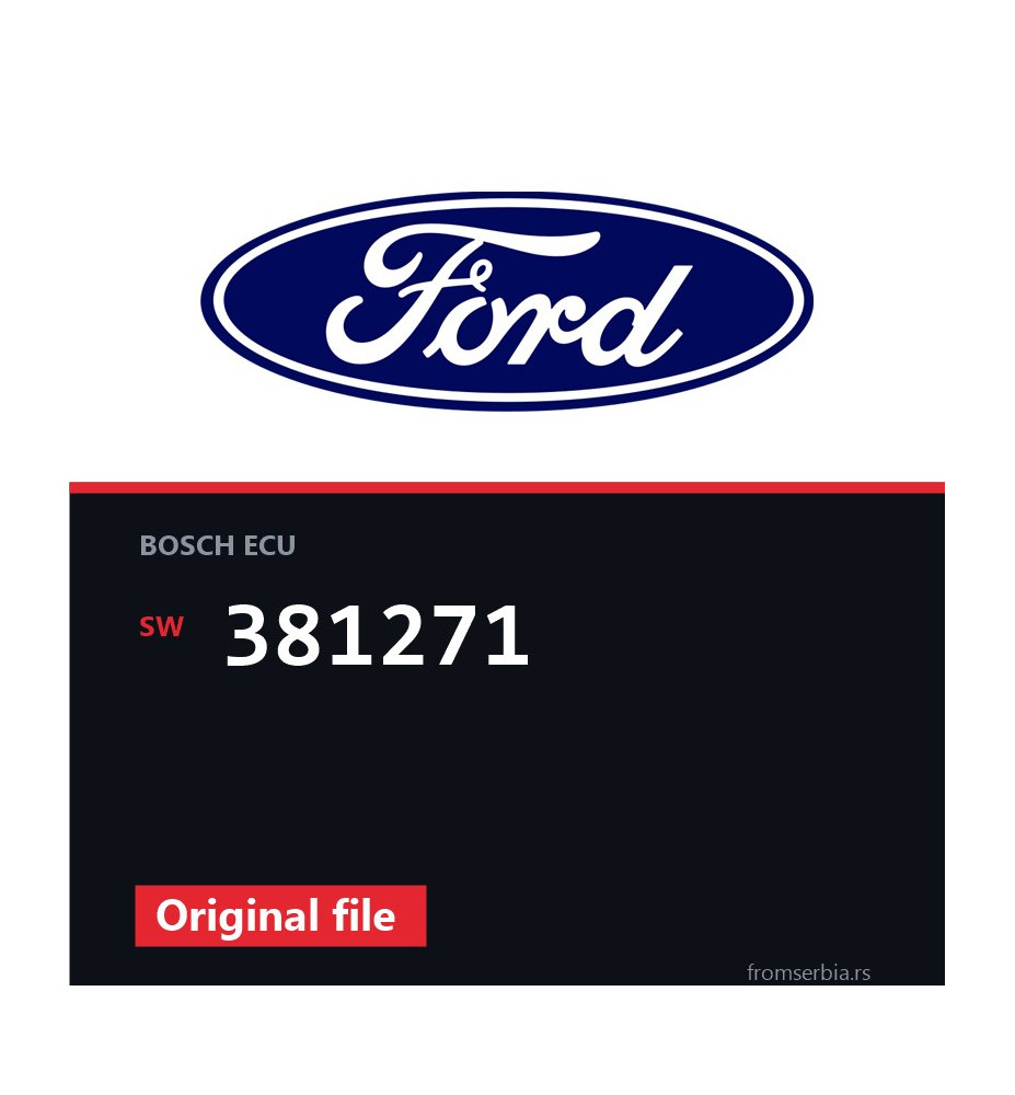 Ford Focus 381271 original ECU file