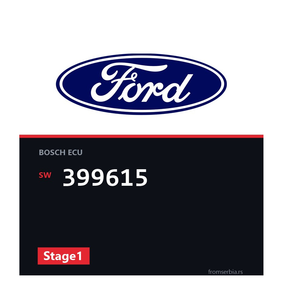 Ford Focus 399615 Stage1 tuning file