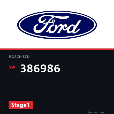 Ford Focus 386986 Stage1 tuning file