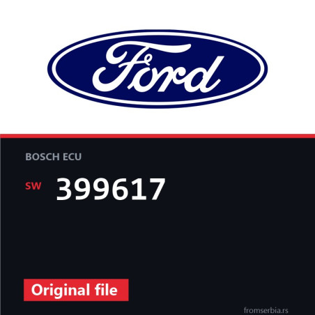 Ford Focus 399617 original ECU file