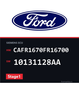Ford Focus CAFR1670FR16700 10131128AA Stage1 tuning file