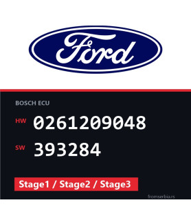 Ford Focus 0261209048 393284 Stage1 / Stage2 / Stage3 tuning file