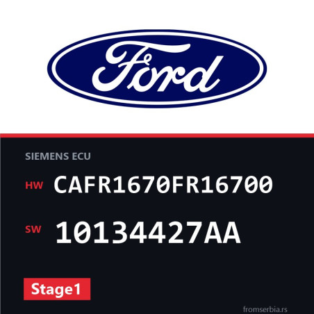 Ford Kuga CAFR1670FR16700 10134427AA Stage1 tuning file