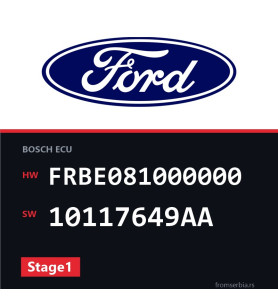 Ford Mondeo FRBE081000000 10117649AA Stage1 tuning file