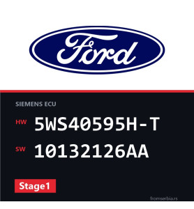 Ford Mondeo 5WS40595H-T 10132126AA Stage1 tuning file