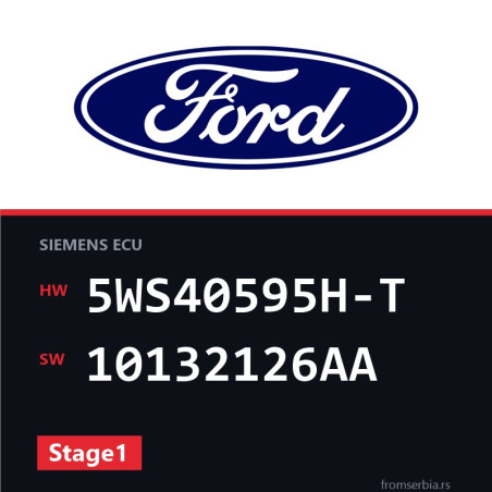 Ford Mondeo 5WS40595H-T 10132126AA Stage1 tuning file
