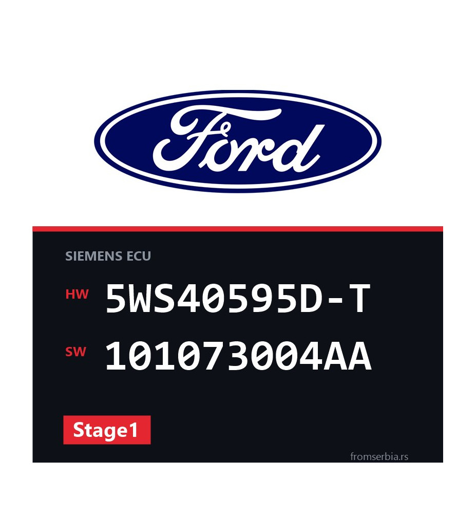 Ford Mondeo 5WS40595D-T 101073004AA Stage1 tuning file