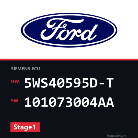 Ford Mondeo 5WS40595D-T 101073004AA Stage1 tuning file