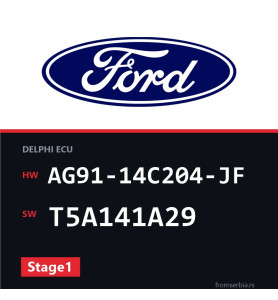Ford Mondeo AG91-14C204-JF T5A141A29 Stage1 tuning file