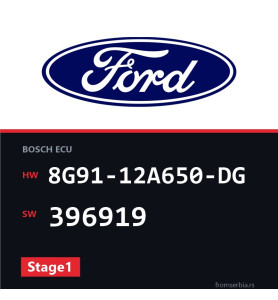Ford S-Max 8G91-12A650-DG 396919 Stage1 tuning file