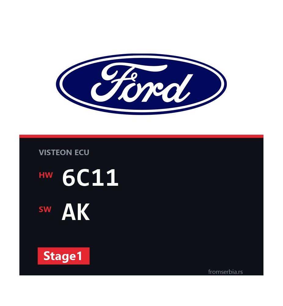 Ford Transit 6C11 AK Stage1 tuning file
