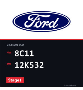 Ford Transit 8C11 12K532 Stage1 tuning file