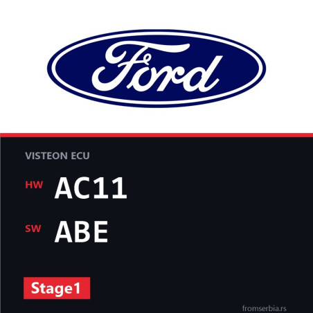 Ford Transit AC11 ABE Stage1 tuning file