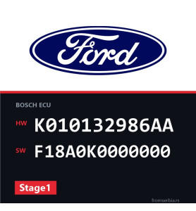 Ford Focus K010132986AA F18A0K0000000 Stage1 tuning file