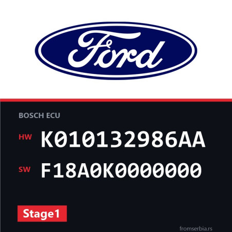 Ford Focus K010132986AA F18A0K0000000 Stage1 tuning file