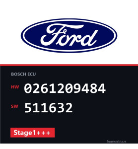 Ford Focus 0261209484 511632 Stage1+++ tuning file