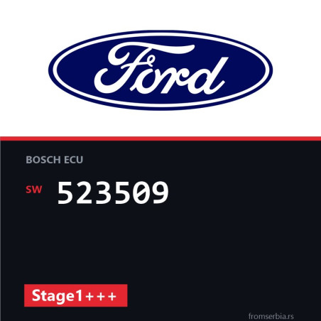 Ford 1.6 523509 Stage1+++ tuning file