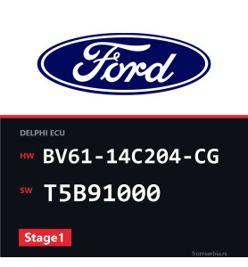 Ford C-Max BV61-14C204-CG T5B91000 Stage1 tuning file
