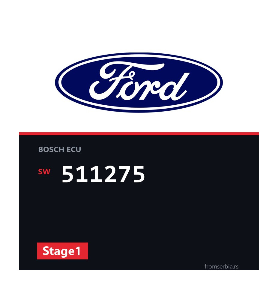 Ford Fiesta 511275 Stage1 tuning file