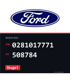 Ford Focus 0281017771 508784 Stage1 tuning file
