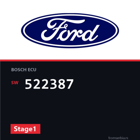 Ford Focus 522387 Stage1 tuning file