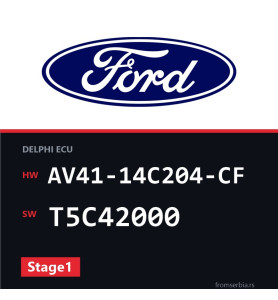 Ford Kuga AV41-14C204-CF T5C42000 Stage1 tuning file