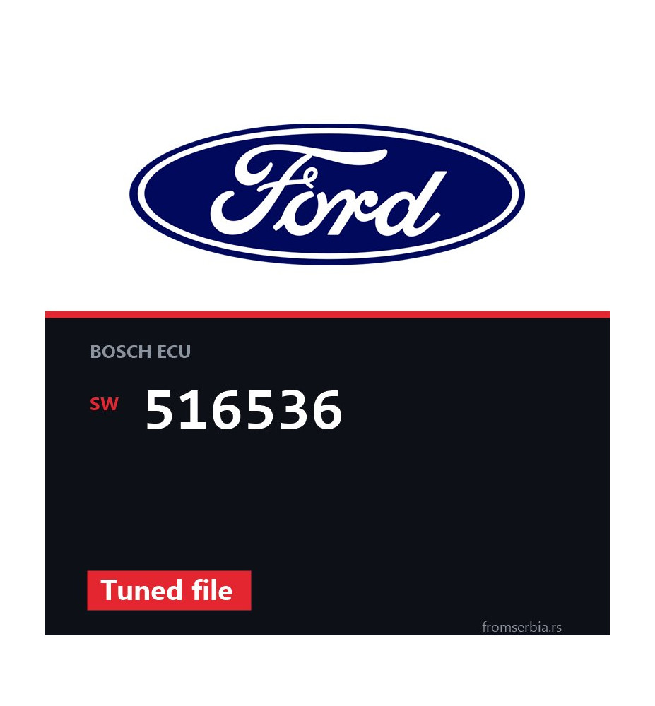 Ford Mondeo 516536 Tuned file tuning file
