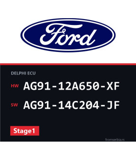 Ford Mondeo AG91-12A650-XF AG91-14C204-JF Stage1 tuning file