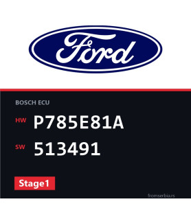 Ford Mondeo P785E81A 513491 Stage1 tuning file